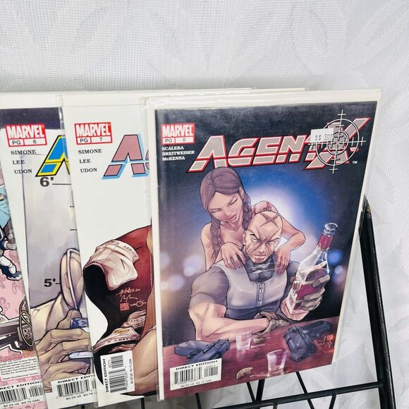 Agent X Comic Lot Issues 1-14 Lot 2003 Deadpool Walking - Picture 4 of 9